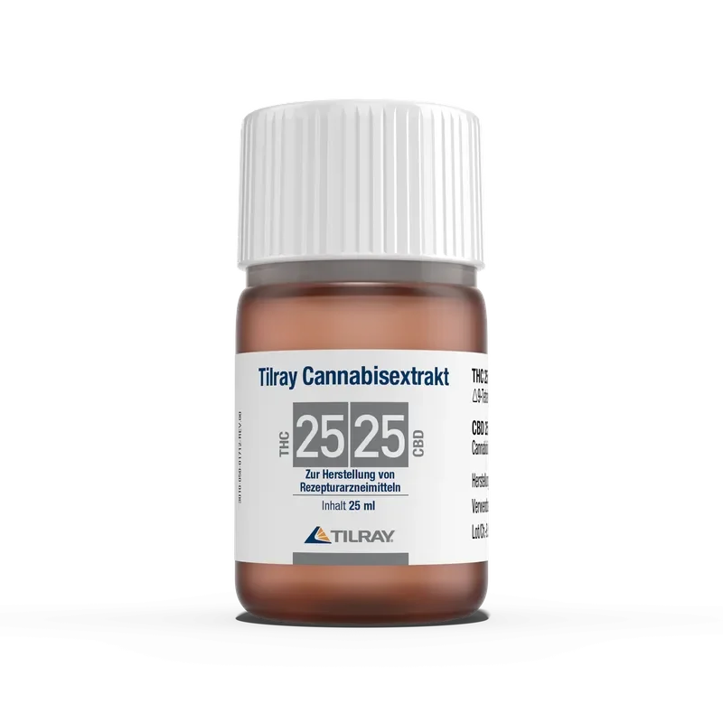 Tilray Cannabisextrakt THC25:CBD25