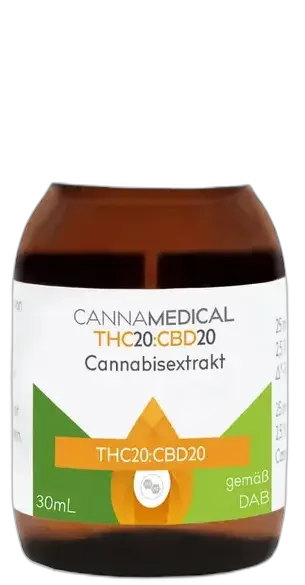 Cannamedical Cannabisextrakt THC20:CBD20